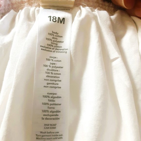 Oshkosh B'gosh Overall Bunny Jumper Dress - Picture 15 of 15